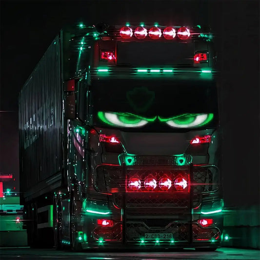 Sliding LED Screen for Car